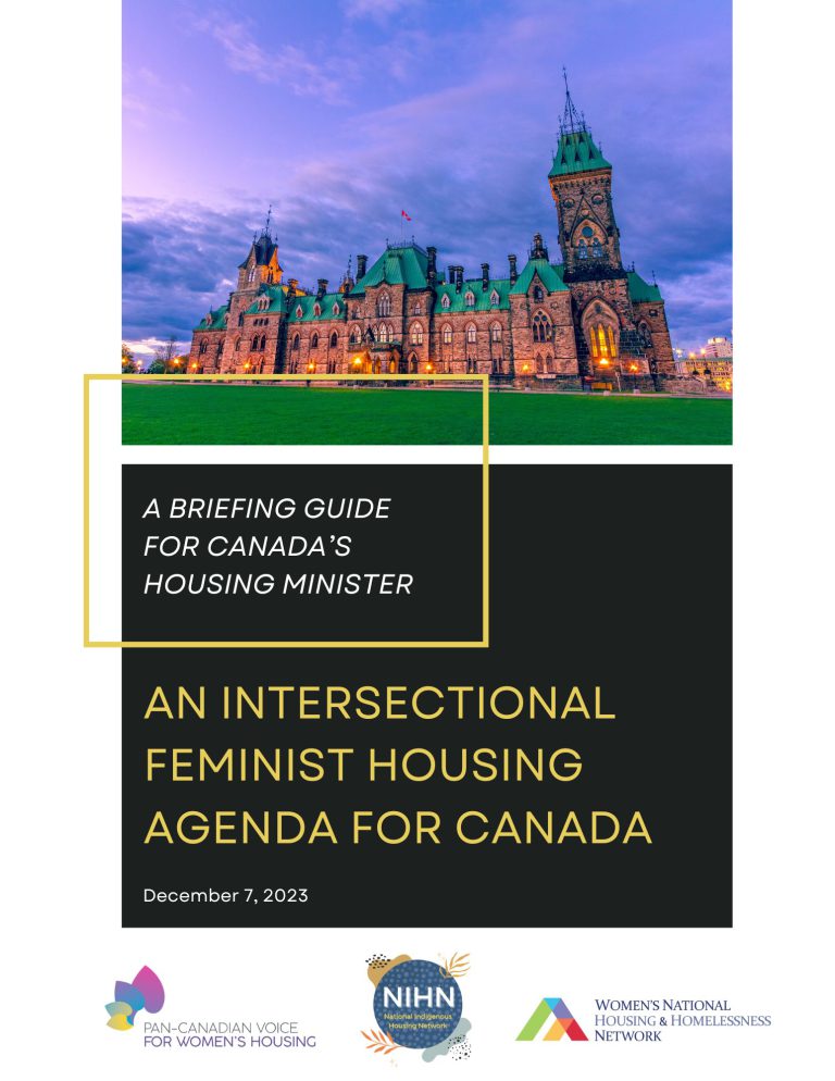 An Intersectional Feminist Housing Agenda for Canada